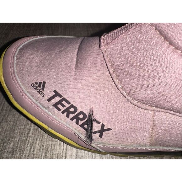 Adidas Terrex Choleah Insulated Hiking Snow Rain Boot Mauve GX8687 women’s size - Picture 5 of 8